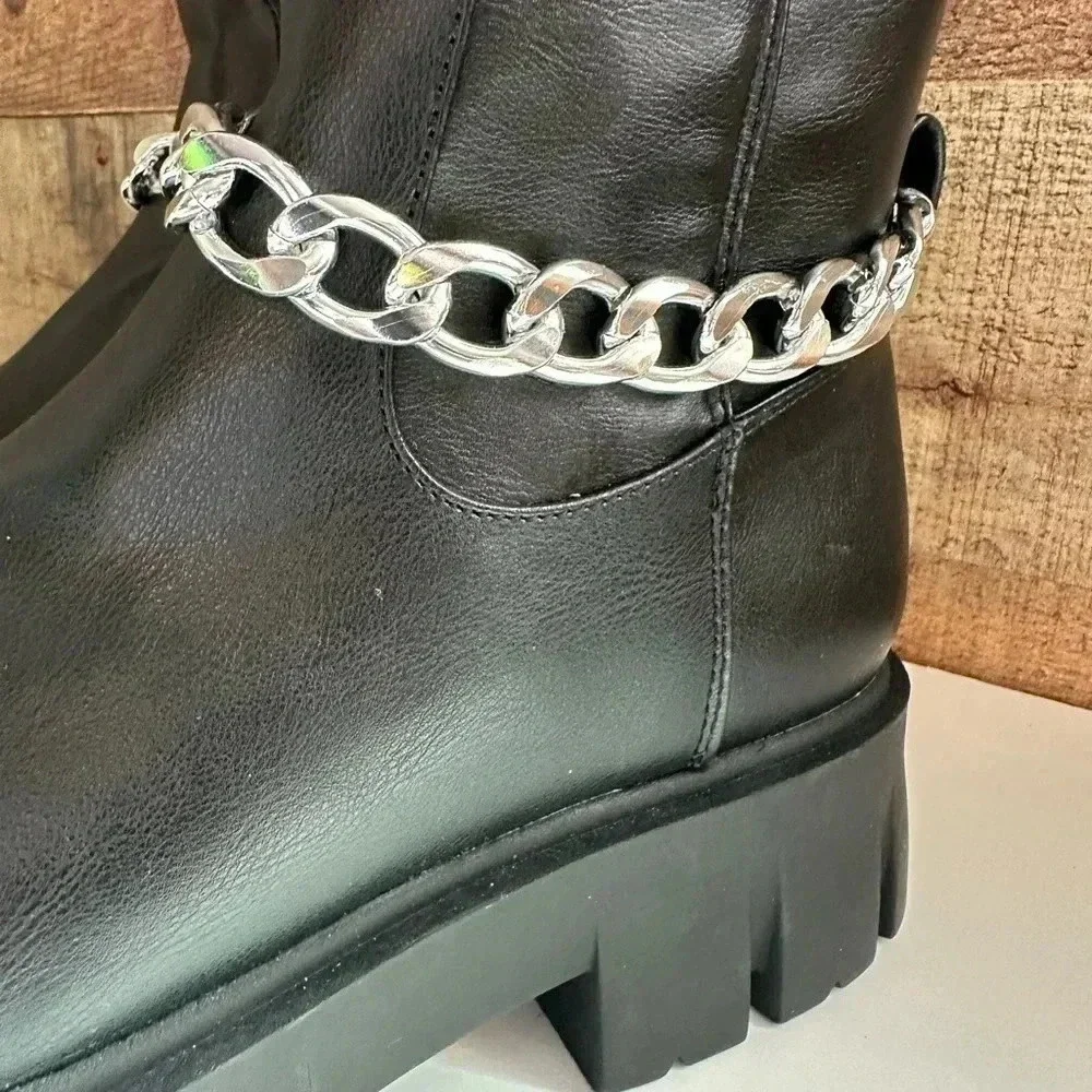 NWOT GBG Los Angeles Coen Knee High Platform Boots